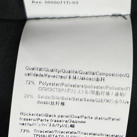 Boss Hugo Boss Inyna Black White Red Striped Crew Neck Sleeveless Blouse Size 4 - Picture 8 of 12